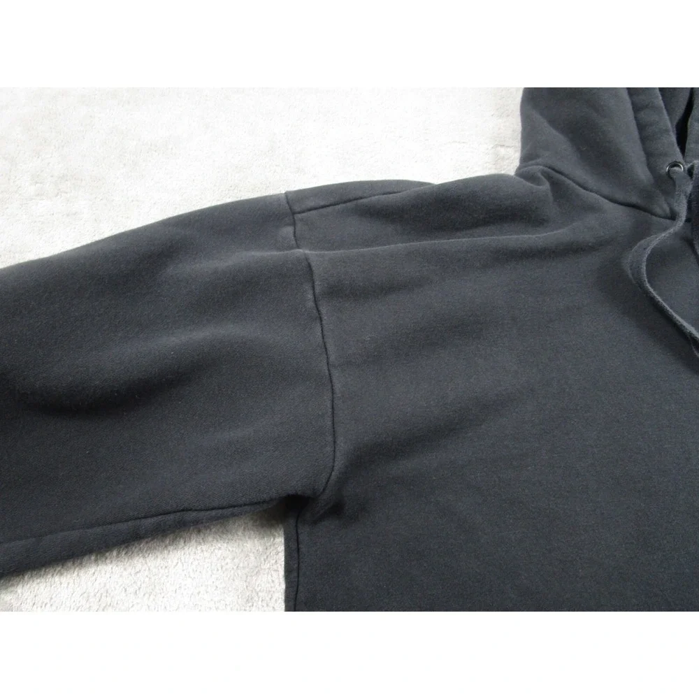 Banana Republic Sweater Womens Medium Black Hoodie Pullover Preppy Casual‎